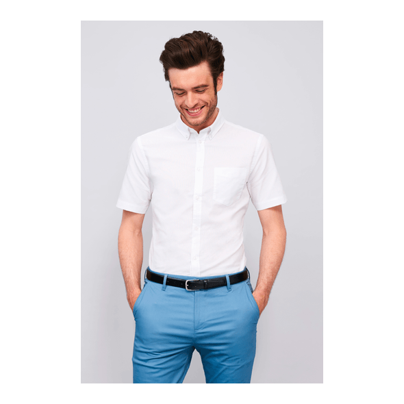 Men's Short Sleeve Oxford Shirt